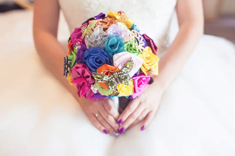 CK Images - a colourful floral bouquet