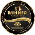 Australian Wedding Industry Awards 2022 Winner Allure Limousines